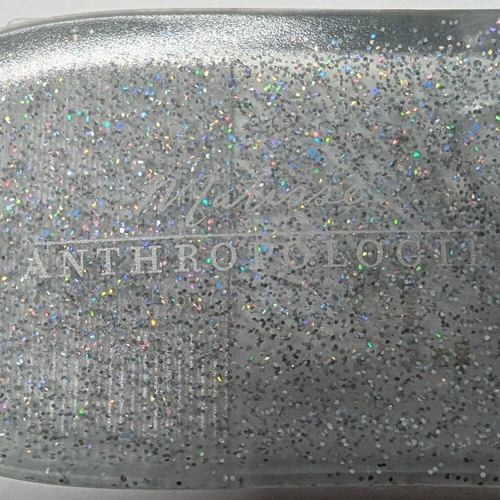 Anthropologie Matisse Clear Jelly Slide Sandals w/ Multi-Colored Glitter - Picture 10 of 16
